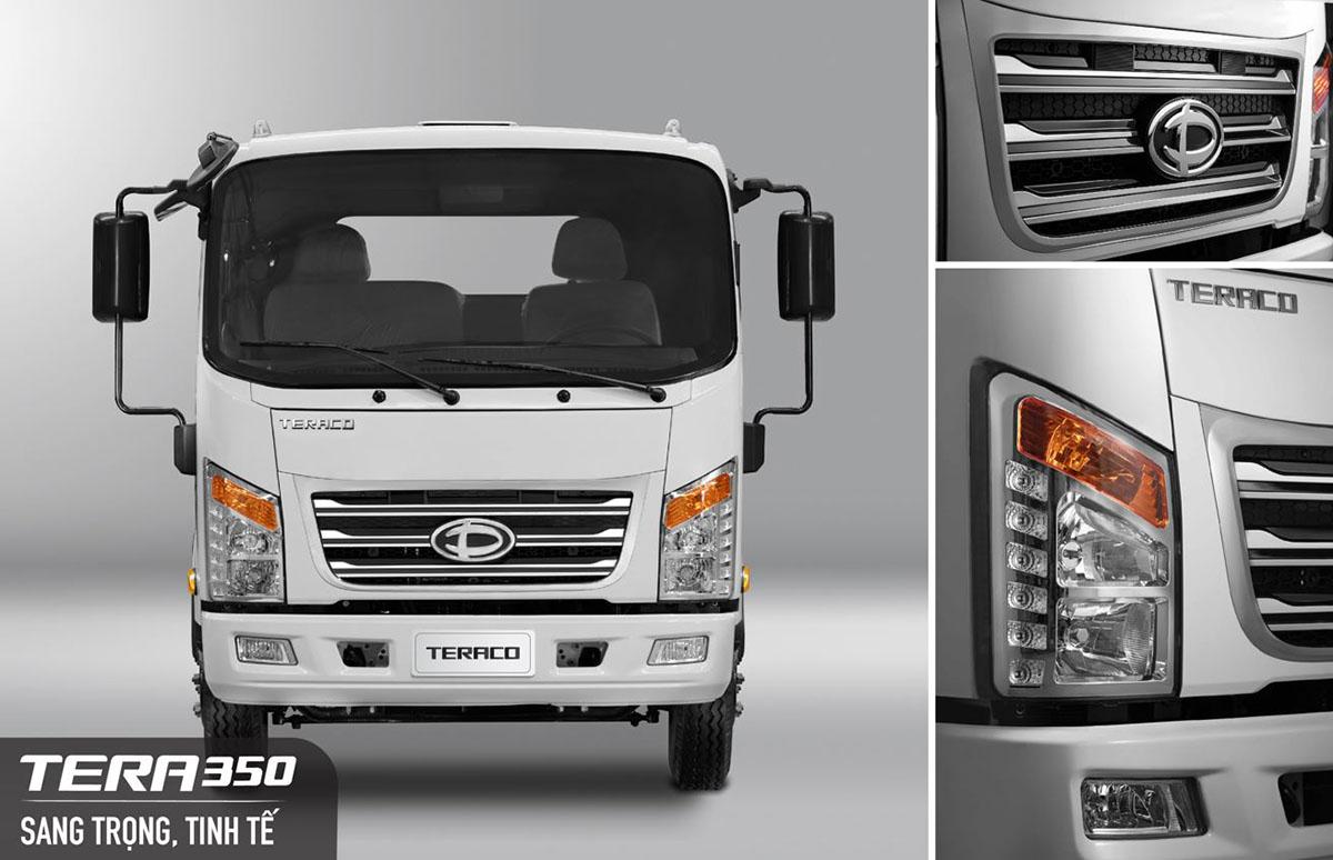 Thiết kế xe tải TERA350 sang trọng và tinh tế. Thiết kế xe tải TERA350 sang trọng và tinh tế.